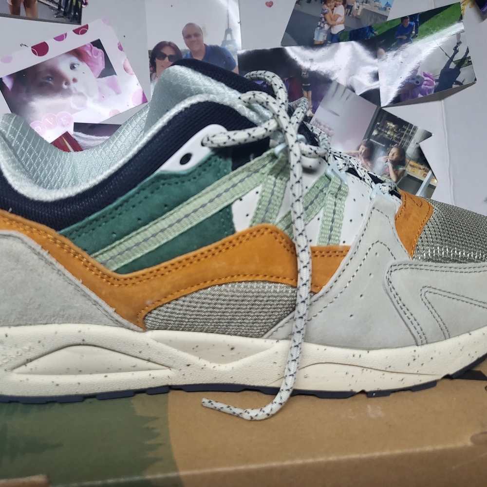 Karhu Shinrin Yoku Rare Men's Green & Tan Casual Athletic Sneakers